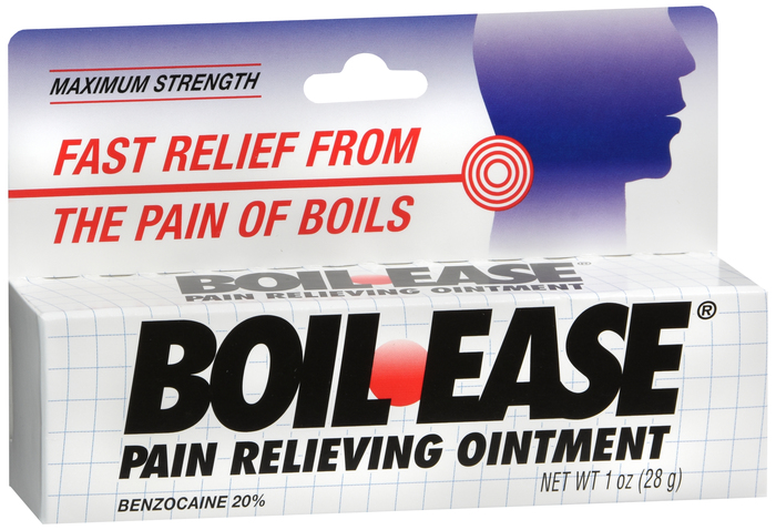 Boil Ease Maximum Strength Pain Relieving Ointment 1oz