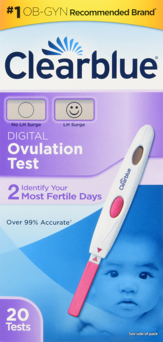 CLEARBLUE OVULATION DIGITAL 20CT