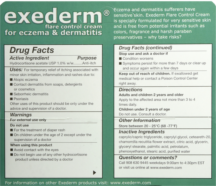 EXEDERM CREAM 2OZ