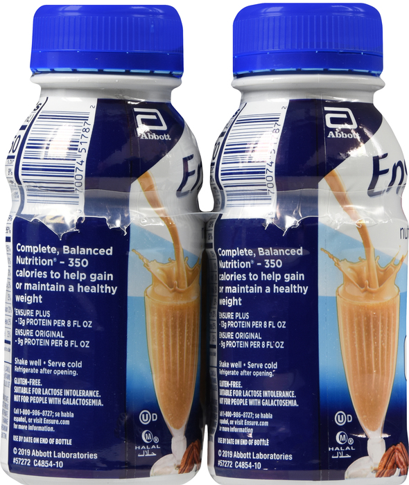 Ensure Plus Nutrition Shake 8oz Butter Pecan 6ct