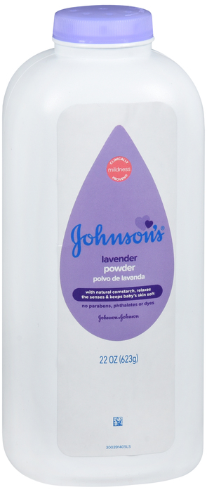 JOHNSONS BABY POWDER LAVENDER/CHAM 22OZ