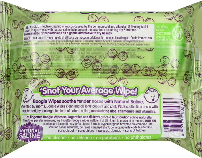 BOOGIE WIPES FRESH SCENT 30CT