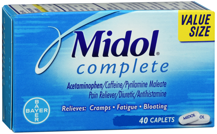 MIDOL COMPLETE CAPLET 40CT