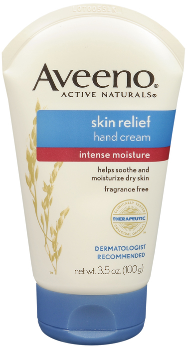 AVEENO ACTIVE NATURALS HAND INTENSE RELIEF CREAM 3.5OZ