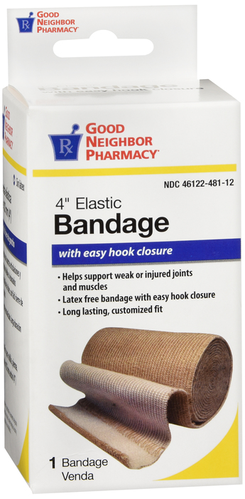 Good Neighbor Pharmacy 4 Inch Elastic Bandage Self-Adhering 1ct