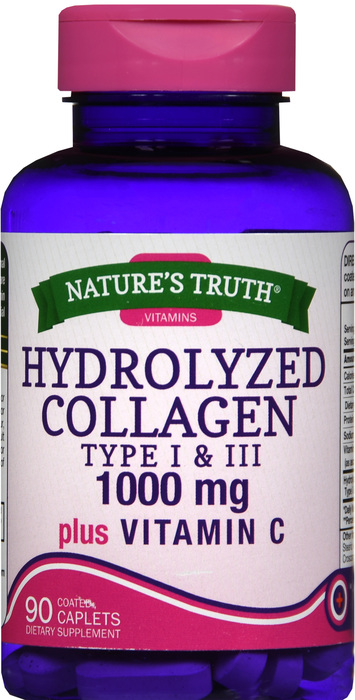 HYDROLYZED COLLAGEN 1000MG CPL 90 NAT TR