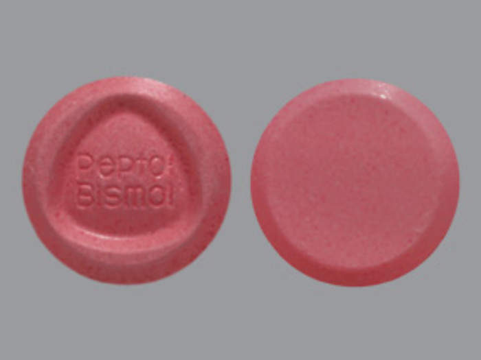 Pepto Bismol 5 Symptom Stomach Relief Cherry Chewable Tablets 30ct