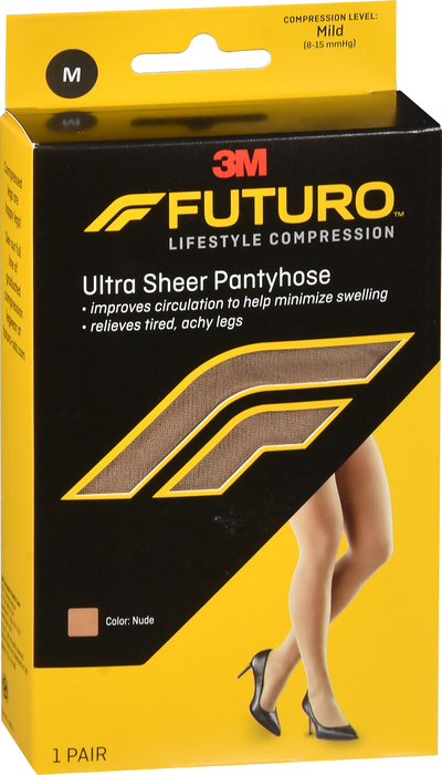 Futuro Ultra Sheer Pantyhose Nude Medium 1ct