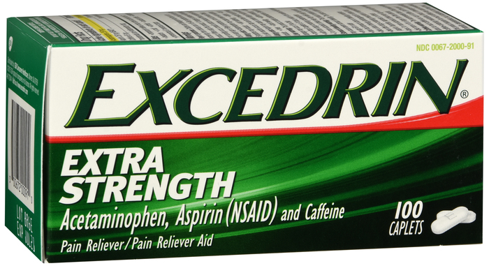 Exedrin Extra Strength Pain Reliever Caplets 100ct