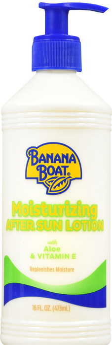 Banana Boat Moisturizing Aloe After Sun Pump Lotion 16oz