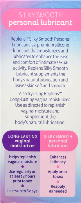 Replens SilK-Y Smooth Personal Lubricant 2.7oz