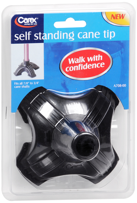 Carex Self Standing Cane Tip 1ct