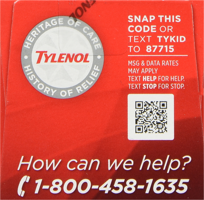 Children's Tylenol Pain + Fever 160mg Acetaminophen Grape Oral Suspension 4oz