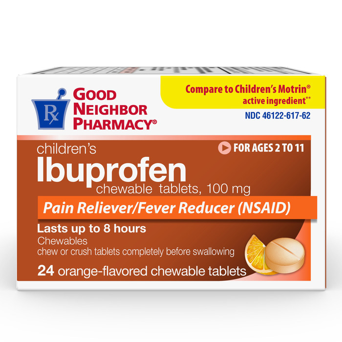 Good Neighbor Pharmacy Junior Strength Ibuprofen Orange Chewables 24ct