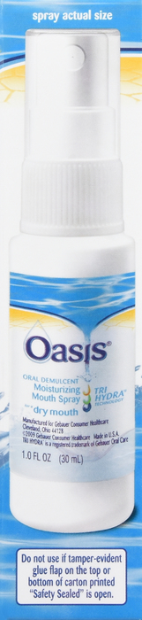 Oasis Moisturizing Mild Mint Mouth Spray 1oz