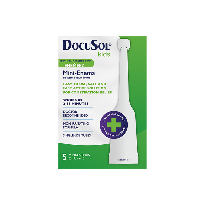 DOCUSOL KIDS MINI ENEMA 5X5ML