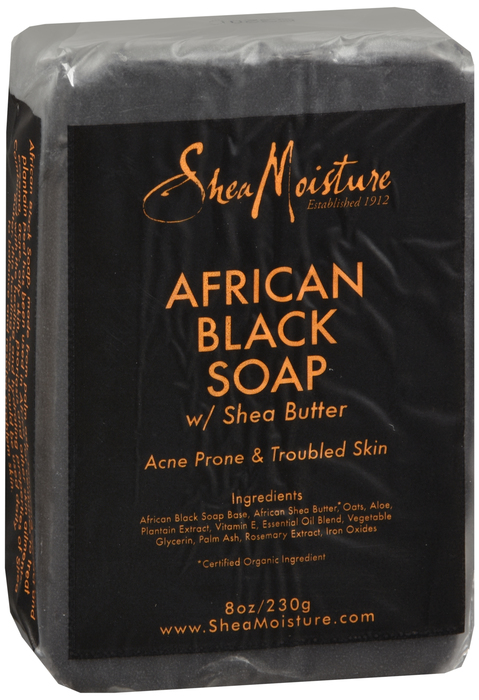 SHEAMOISTURE SOAP AFRICAN BLACK 8OZ