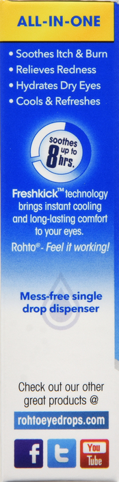 ROHTO ICE REDNESS RELIEF 4 OZ