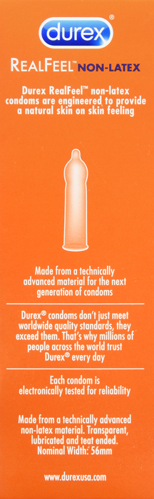 Durex RealFeel Non-Latex Condom 10ct