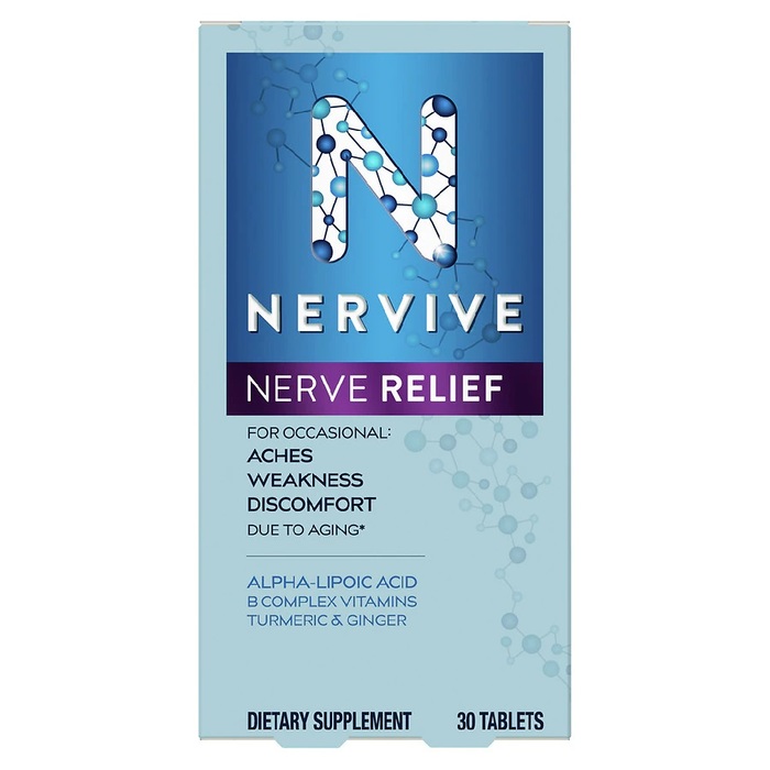 Nervive Nerve Relief Dietary Supplement Tablets 30ct