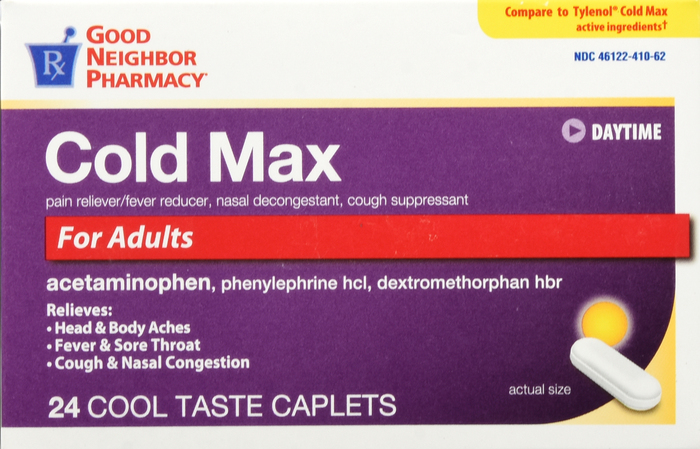 Good Neighbor Pharmacy Cold Max Daytime Caplets 24ct