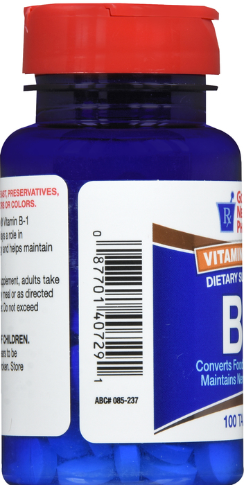 Good Neighbor Pharmacy Vitamin B-1 100mg Tablets 100ct