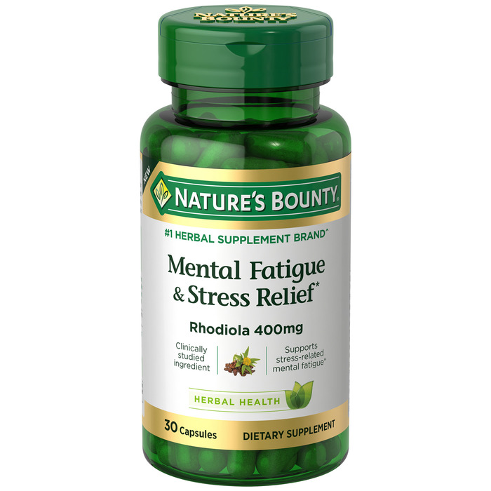 MENTAL FATIGUE&STRS RLF 400 MG CAP 30 NB