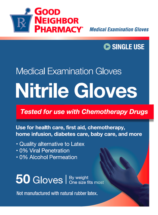 Good Neighbor Pharmacy Nitrile Gloves 50ct