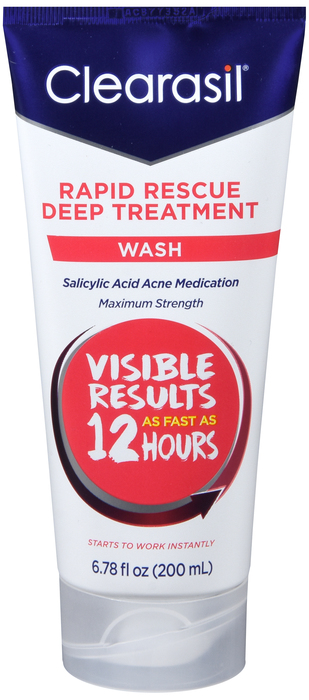 Clearasil Rapid Rescue Deep Treatment Wash 6.7oz