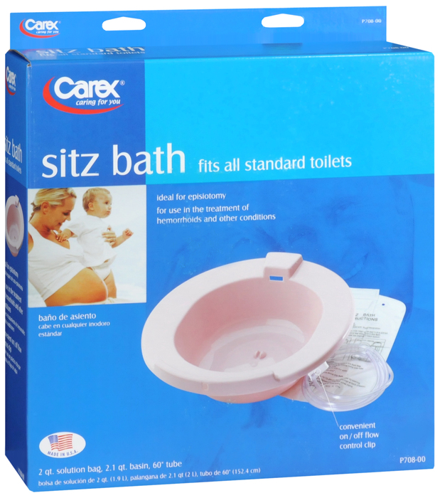 Carex Sitz Bath for Toilet 1ct