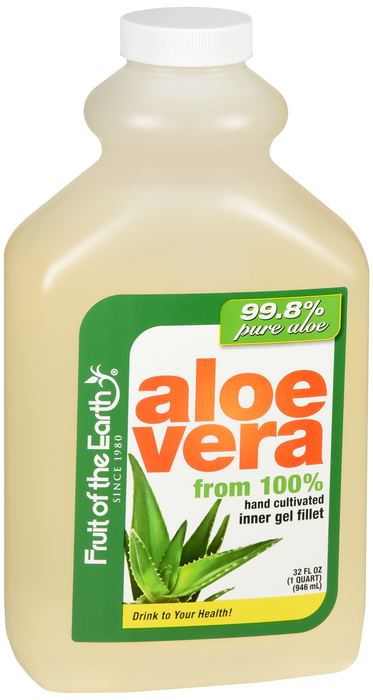 Fruit of the Earth Aloe Vera Juice Liquid 32oz