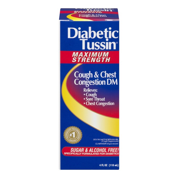 DIABETIC TUSSIN DM MAX STR LIQ 4OZ