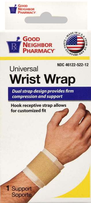 Good Neighbor Pharmacy Universal Wrist Wrap Beige 1ct