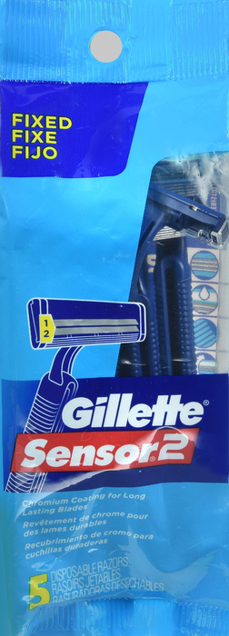 Gillette Sensor2 Disposable Razors 5ct