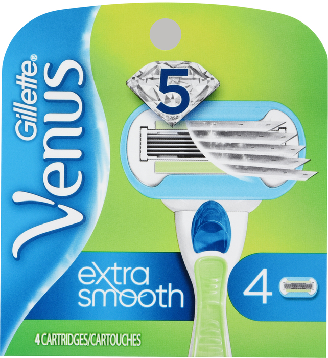 Gillette Venus Embrace Women's Razor Refills 4ct