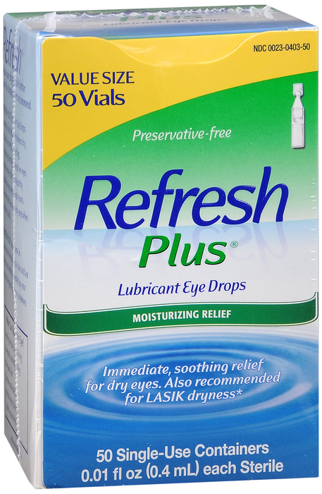 Refresh Plus 0.5 % Drop 50X0.4ml UD