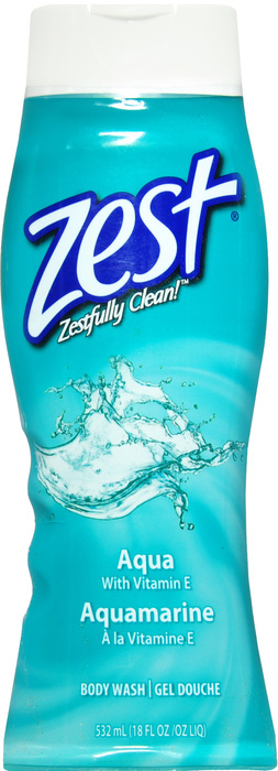 ZEST AQUA BODY WASH 18OZ