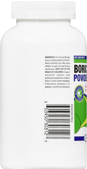 BORIC ACID NF POWDER 12OZ HUMCO