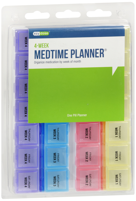 EZY DOSE 4WK MEDTIME PLANNER