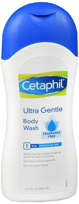 CETAPHIL ULTRA GENTLE BODY WSH FF 17OZ