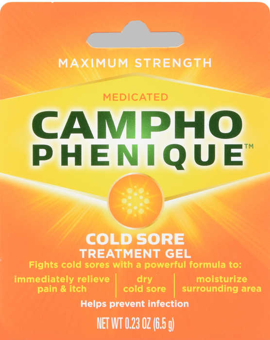 Campho-Phenique Cold Sore Treatment Gel 0.23oz