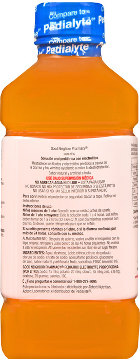 Good Neighbor Pharmacy Fruit Pediatric Electrolyte Liquid 6x33.8oz