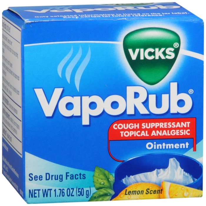 VICKS VAPORUB LEMON ONT 1.76OZ