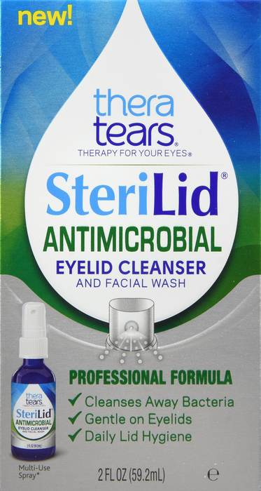 STERILID ANTIMICROBL EYELID CLEANSR 2 OZ