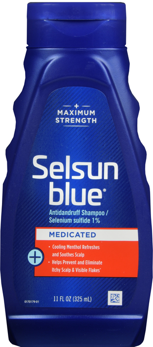 Selsun Blue Medicated Dandruff Shampoo 11oz