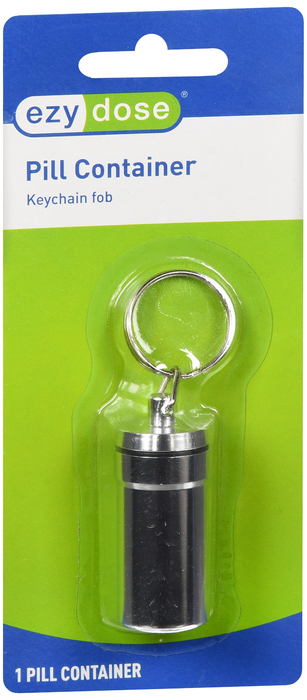 PILL FOB 68130 DELUX METL KEYCHAIN 6X1CT