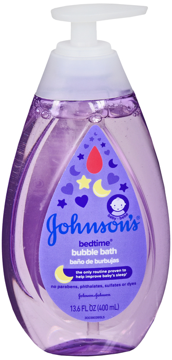 JOHNSONS BEDTIME BUBBLE BATH WSH 13.6OZ