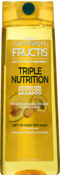 Garnier Fructis Triple Nutrition Shampoo 12.5oz