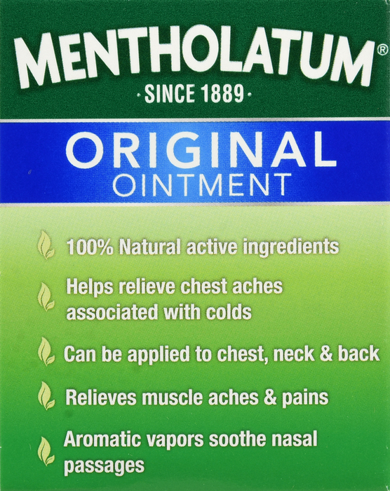 Mentholatum Jar Ointment 3 oz