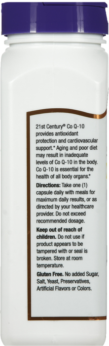 21st Century Co Q-10 200mg Capsules 120ct